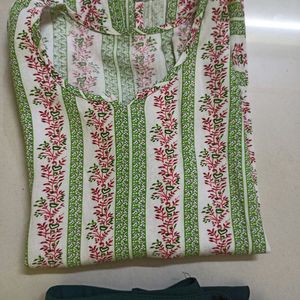 Short Formal Kurti Set