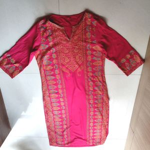 W Kurta Embellished