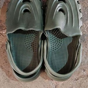 Men's Olive Clogs