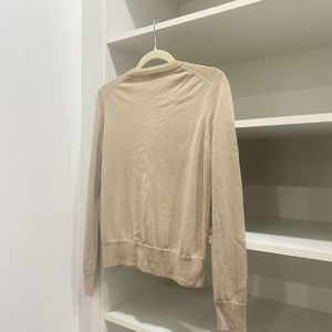 Celine Beige Knit Cardigan