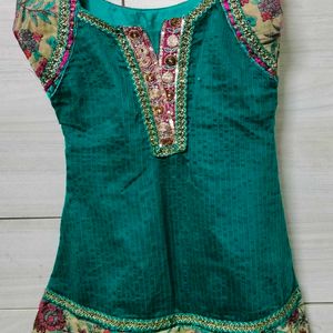 Patiala Suit With Kurti, Salwar And Dupatta