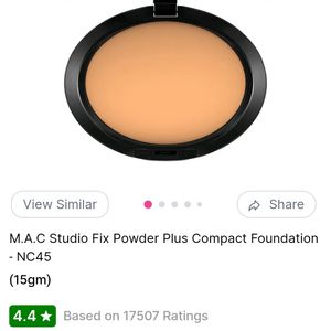 M.A.C StudioFix PowderPlus Compact Foundation NC45