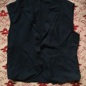 Dark Blue Vaste Coat