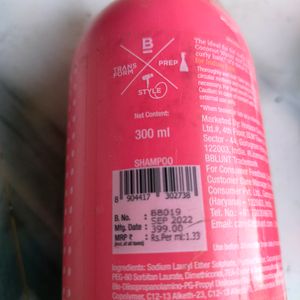 New Bblunt Shampoo 300ml*2 Pc