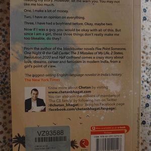 SET OF 2 Chetan Bhagat Novels