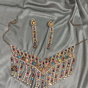 A Beautiful Multi Coloured Diamond Set