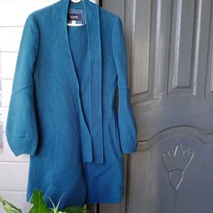 Sea green Overcoat