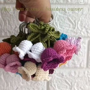 Crochet Phone Charms And Keychain