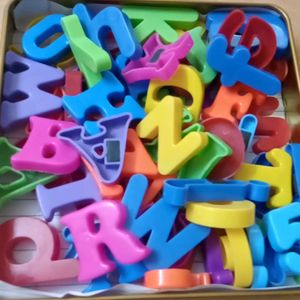 Magnetic Alphabet Capital And Small Letter Numbers