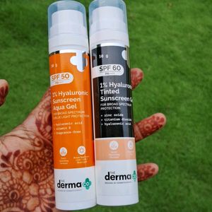 Derma Co Spf 50 and SPf60 Combo Sunscreen