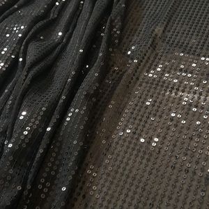 BLACK SEQUINED|PARTY WEAR SAREE