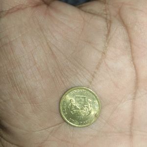 Small Singapore Coin