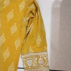 Yellow Kurti