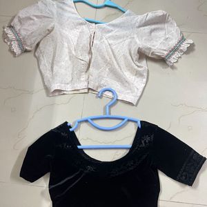 New Black&white Blouses Combo