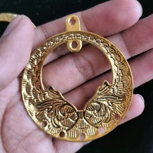 Gold Polish Big Size Pendants For Jewellery Making