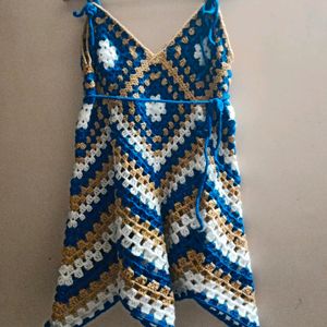 Handmade Crochet 👗 Dress