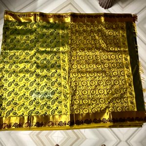 Bridal Look  Green Saree