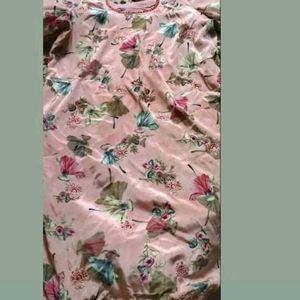 3xl Peach Dress Material Full Set