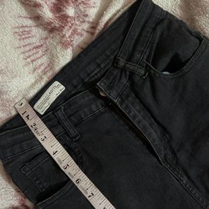 Grab Before Gone Straight Loose Black Denim Jeans