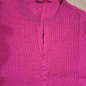 Dark Pink Kurti (Women)