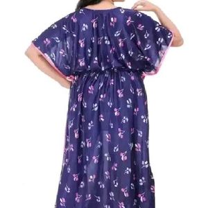 Printed Nightwear Fancy Satin silky stylish Printe