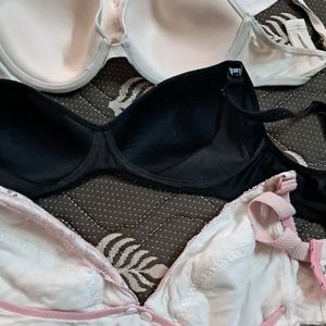 Combo Of  Five  Imported Fabric Bra