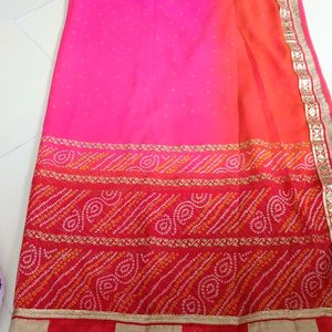 Bandhani Saree