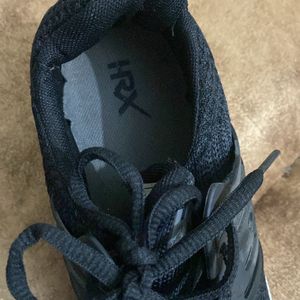 HRX Black Sports Shoes