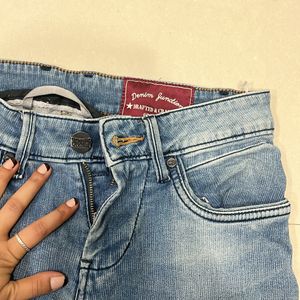 Men’s Washed Blue Jeans