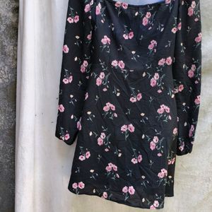 H AND M CUTE FLOWER PRINT FROCK