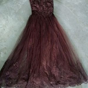 Choclaty Beautiful Gown 🌹