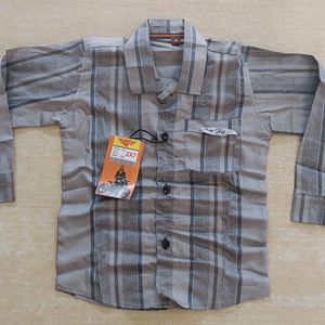 2 To 16 Year's Boys Regular Fit F/s Shirt.