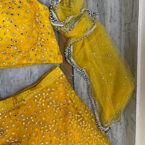 Women Xl Size Lehenga With Margin Inside