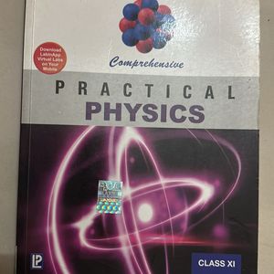 Comprehensive Practical Physics For Class 11 CBSE