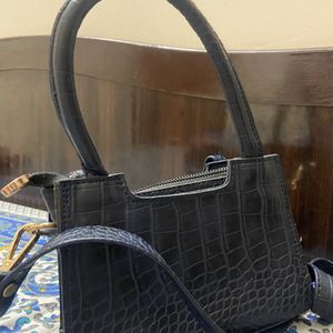 Dark Blue Sling Bag