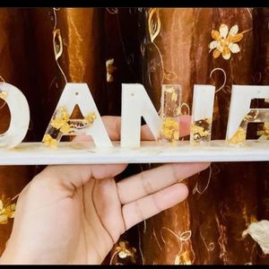 Customised Resin Name Stand