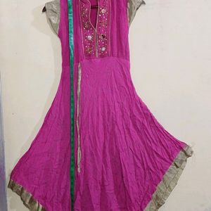 Pink Color Kurta #studio Seller