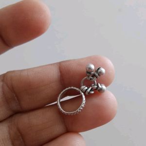 Real Silver Baby Finger Ring