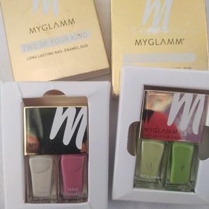 Myglamm Nail Enamel Pack 2