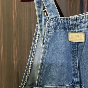 Blue Denim Overalls