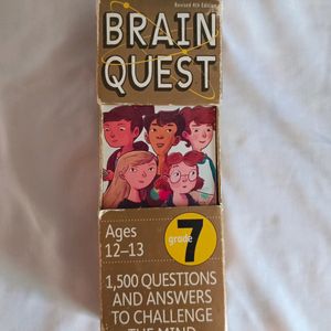 Kids Learning Game Brain Quest Grade 7