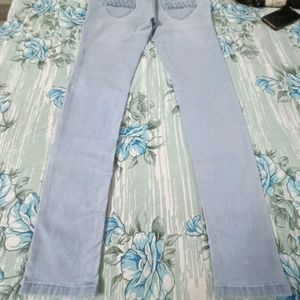 Sky Blue Denim Jean's