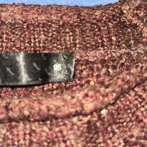 Maroon Shrewd Wool Sweater