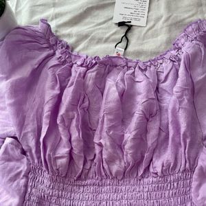 Corset Lavender Top🩵