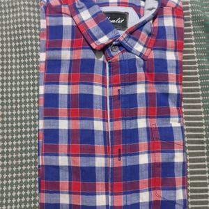 Checked Formal Shirt (XL / 40 Inch)