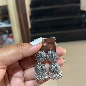 Navratri Oxidise Jhumka