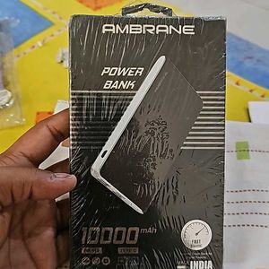 Ambrane Pp110 10000mah Power Bank Brand New Sealed