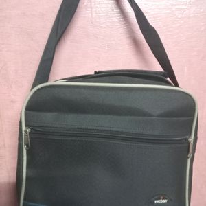 Black Bag With Adjustable Handle And 3 Locks