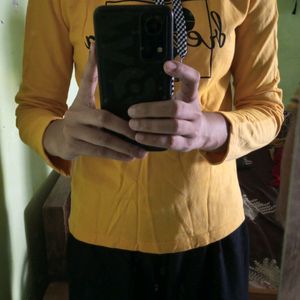 Yellow Hoodie Tshirt