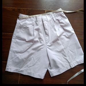 Set Of Two Half White Pants